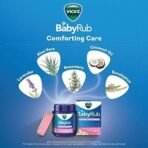 Vicks BabyRub 25ml, Specifically for Babies-Moisturize, Soothe and Relax your baby - Fast UK Delivery - Image 5