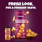 Farmley Roasted Makhana, Achaari Flavoured I 77 gram I Healthy Makhana Roasted In Olive Oil I Guilt-Free & Crunchy Munchies (Pack of 1) - Fast UK Delivery - Image 4