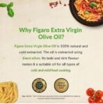 Figaro Extra Virgin Olive Oil-1L Bottle| Free Century Napkin(30 * 30cm)(Pack of 50)| 100% Natural and Cold Extracted Oil- Perfect for Salad, Paratha, Marinade - Imported from Spain - Fast UK Delivery - Image 6
