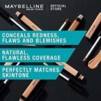 Maybelline New York Fit Me Matte+Poreless Light Coverage Liquid Foundation For Oily Skin oil, 128 Warm Nude 30Ml, Concealer, 25 Medium, 6.8Ml And Compact Powder, Shade 128 Warm Nude, 8G, Pack Of 1 - Fast UK Delivery - Image 6