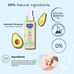 Mustela Baby Oil 100ml and Hydra Bebe Facial Cream 40ml Combo Pack - Baby Skincare Essentials - Fast UK Delivery - Image 5