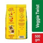 Saffola Peanut Butter Crunchy| High Protein Peanut Butter | Only Jaggery, No Refined Sugar, 900g & Saffola Masala Oats | Tasty Evening Snack| Healthy Snack| Veggie Twist| 500g - Fast UK Delivery - Image 7