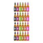 Coolberg Non Alcoholic Beer Assorted Flavors 330ml Glass Bottle - Pack of 24 (330ml x 24) Peach, Mint, Malt, Cranberry, Ginger & Strawberry - Fast UK Delivery - Image 2