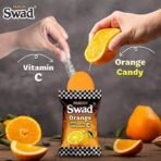 Swad Digestive Candy And Swad Orange Flavour Toffee | Ayurvedic | Authentic Swad Khatti Mithi Toffee | Reuseable Jar | 200 Toffee x 2 - Fast UK Delivery - Image 6