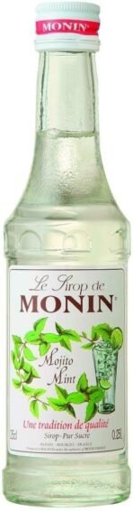 Monin Mojito Mint Syrup, 250ml (Pack of 01) - Fast UK Delivery