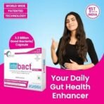 Dr. Morepen INTEBACT PROBIOTIC CAPSULES |Supplement for Gut Health - 10 Veg Capsules - Pack of 2 - Fast UK Delivery - Image 5