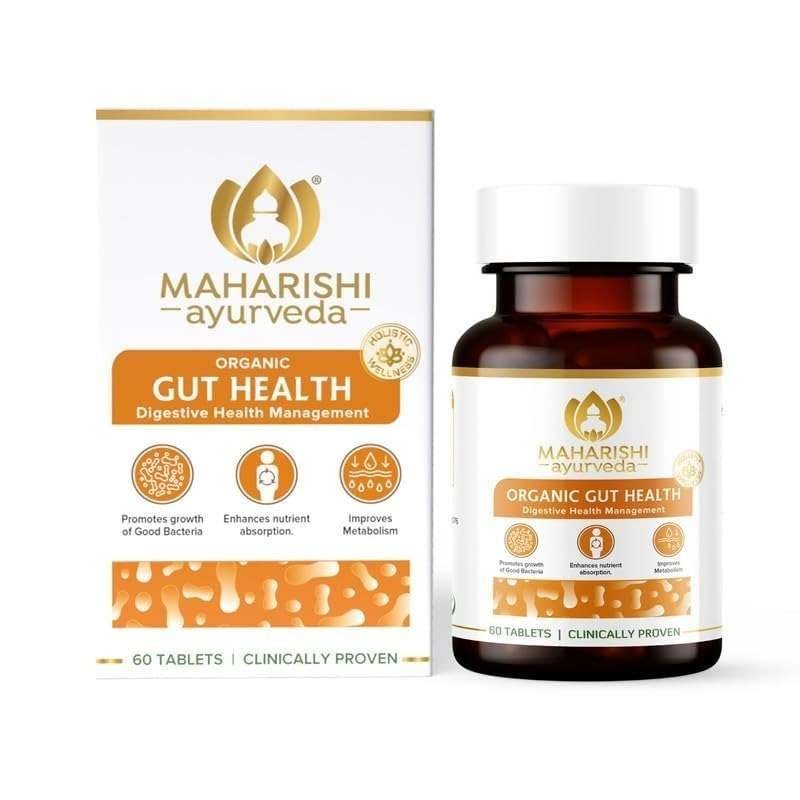 uk51NZT-vdegL-1-1.jpg Maharishi Ayurveda Gut Health Tablets - 100% Ayurvedic & Natural | Enhance Nutrient Absorption & Digestion | For Overall Gut Health | 60 Tablets (Pack of 1) - Fast UK Delivery - Image 1
