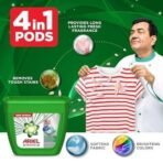 Ariel Matic 4-in-1 PODs Detergent, Pack of 18 PODs | Specially designed for use in Washing Machines only | Removes Stains | Freshens clothes | Softens Fabric | Brightens Colours | 1 POD = 1 Wash - Fast UK Delivery - Image 4