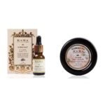 Kama Ayurveda Kumkumadi Miraculous Beauty Ayurvedic Night Serum, 12ml & Rose Lip Balm, 5g - Fast UK Delivery