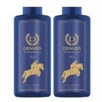 DENVER Goal Talc - 300GM Each (Pack of 2) | Scented Talcum Powder for Men - Fast UK Delivery - Image 2