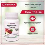Apple Cider Vinegar 1200 mg -Pack Of 60 Capsules - Fast UK Delivery - Image 7