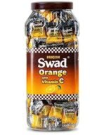 Swad Digestive Candy And Swad Orange Flavour Toffee | Ayurvedic | Authentic Swad Khatti Mithi Toffee | Reuseable Jar | 200 Toffee x 2 - Fast UK Delivery - Image 4