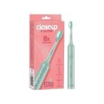 Closeup Sonic Expert Electric Toothbrush for Adults, Pack of 1+2 Heads (Green) - Fast UK Delivery