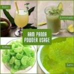 Nattfru Bael, Phalsa and Aam Panna Juice Powder Combo, Natural with No Preservatives Added, Easy to Make Healthy Beverage, Instant Refreshing Drink, Pack of 3 - Fast UK Delivery - Image 3
