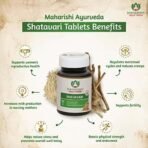 Maharishi Ayurveda Shatavari Tablets | Natural Supplement for Women's Wellness (Shatavari, 60 Tablets (Pack of 2)) - Fast UK Delivery - Image 5