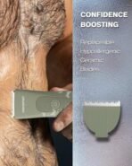 MANSPOT Ball Shaver Cordless Trimmer For Men, Green - Fast UK Delivery - Image 5