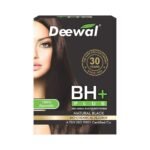 Deewal BH+ hair color Organic, amonia free 100% herbal hair color powder for Natural (Black) - Fast UK Delivery