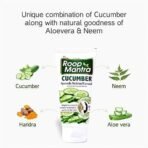 Roop Mantra Cucumber Face Wash 50ml, Pack of 5 - Fast UK Delivery - Image 4