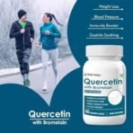 Quercetin with Bromelain 400mg - 60 Veg. Capsules, Quercetin with Bromelain Dietary Supplement for Healthy Immune System, vitamin capsules, for men, women and adults. - Fast UK Delivery - Image 5