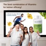 HEALTH VEDA ORGANICS PRIVATE LIMITED Vitamin D3 (600 IU) + Vitamin K2 as Mk7 (55Mcg) | 60 Veg Tablets | Supports Healthy Bones, Boosts Immune System | For Men & Women - Fast UK Delivery - Image 6