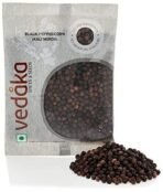 Vedaka Whole Black Cardamom, 100g & Amazon Brand - Vedaka Black Peppercorn (Kali Mirch), 100 g - Fast UK Delivery - Image 6