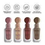 RENEE Gloss Touch Nail Paint Set of 4, Quick Drying Nail Polish, Glossy Gel Finish Nail Kit, Highly Pigmented & Long Lasting Enamel, Chip Resistance 5ml Each Gift Set for Women N02 Everyday Nudes - Fast UK Delivery - Image 6