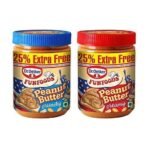 Dr. Oetker Funfoods Peanut Butter Creamy 400Gm and Crunchy 400Gm Combo Pack, 800Gm - Fast UK Delivery - Image 2