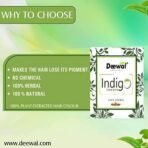 Deewal Indigo powder with 100% Organic indigo leave's for hair and chemical free for man & woman (100g) - Fast UK Delivery - Image 7