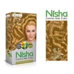 Nisha Cream Permanent Hair Color Long Lasting Fashion Highlights (60Gm+90Ml Each Pack) Golden Blonde (Pack Of 3) - Fast UK Delivery - Image 3