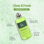 The Bath Store Moringa Body Wash Shower Gel | Exfoliating Body Wash For Dry Skin & Oily Skin | Tan Removal Body Wash For Men & Women | Liquid Soap For Bath - 300ml - Fast UK Delivery - Image 4