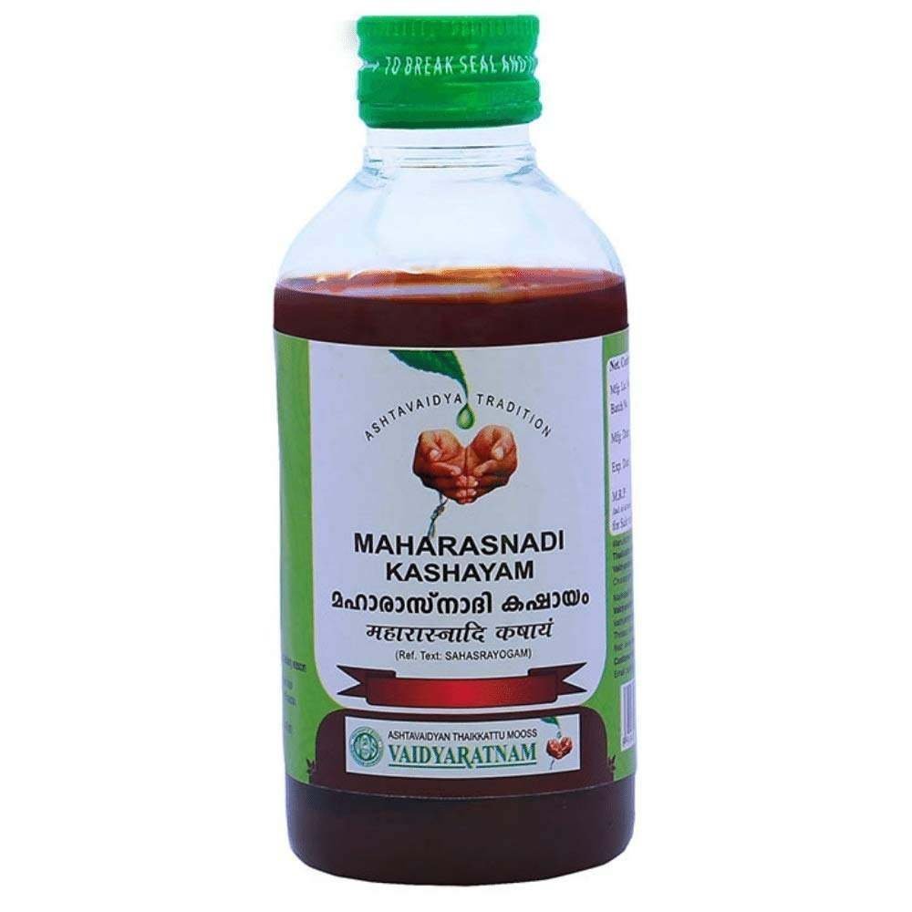 uk51QKYDdR9FL-1.jpg Vaidyaratnam Maharasnadi Kashaya 200 ml (Pack Of 2) - Fast UK Delivery - Image 1