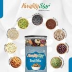 Kwality Star Trail Mix Premium Dry Fruits, Seeds & Berries | Healthy Snack for Energy & Immunity | 250g Jar - Fast UK Delivery - Image 4