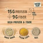 WickedGud Hakka Noodles (200gm x 2) No Maida | No Oil | No MSG | High Protein | High Fibre | Cholesterol Free - Fast UK Delivery - Image 7