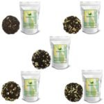 Siyacha Tea Sampler Masala Chai 5 Variety Pack|Assorted Masala Assam CTC Tea, Ginger Masala Chai,Kolkata Street Chai, Punjabi Masala Chai,Kadak Masala Chai|Loose Leaf Variety Pack|20g Each, 100g Pouch - Fast UK Delivery