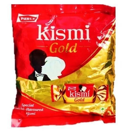 uk51RG1HlsEyL-1-1.jpg Parle Kismi Gold, Elaichi Flavoured Toffee, 245.5g - Fast UK Delivery - Image 1