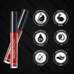 FACESCANADA Liquid Sindoor - Red, 2.5 ml | Highly Pigmented Rich Color | Quick Drying & Long Lasting | Velvet Matte Finish | Water-Proof | Smudge-Proof | Crease-Proof | Sponge Tip Applicator - Fast UK Delivery - Image 7