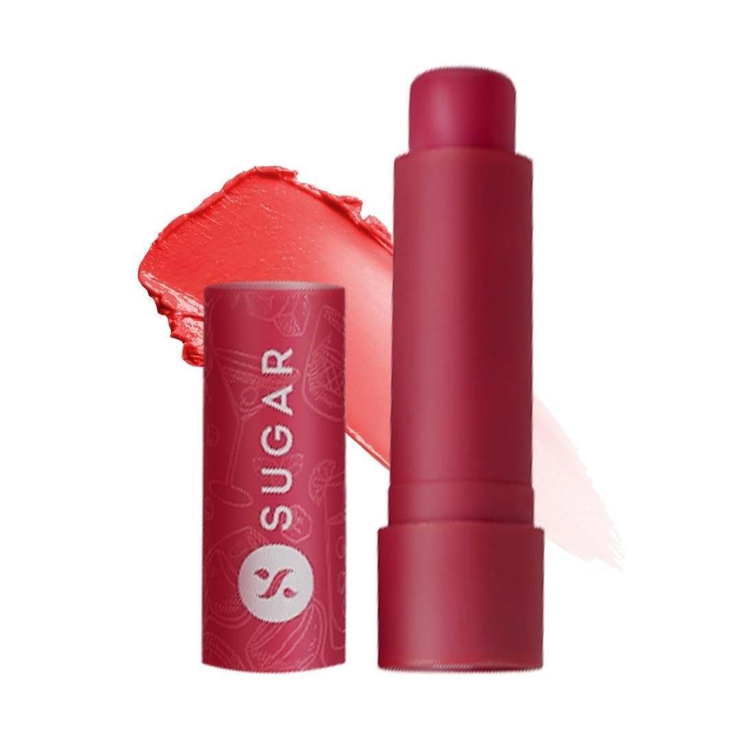 uk51RUdXI7SrL-1.jpg SUGAR Cosmetics Tipsy Lip Balm For Dry & Chapped Lips With Vitamin E, Shea Butter and Jojoba Oil | Lip Protection & Nourishment | LipBalm with SPF | 4.5gm - 02 Cosmopolitan - Fast UK Delivery - Image 1