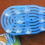 Xtore Foot cleaning shower slipper | FOOT cleaner | brush with suction cups | Pumice stone for pedicure- (1 Slipper) - Fast UK Delivery - Image 4