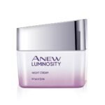 Avon Anew Luminosity Night Cream| Brightening Night Cream for Glowing Skin | 50 g - Fast UK Delivery