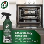 Unilever CIF Perfect Finish Oven & Grill Cleaner Spray, 100% Tough Grease Removal, Suitable for Chimney, Gas Stove, 435ml - Fast UK Delivery - Image 3