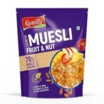 Kwality Muesli Fruit & Nut 100g | 72% Multi Grains | No Maida | Natural Source of Vitamin & Iron | High in Protein & Fiber | Low Fat & Cholesterol | Healthy Food & Breakfast Cereal - Fast UK Delivery - Image 2