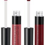 Maybelline Sensational Liquid Matte Lipstick, Soft Wine, 7 G And Sensational Liquid Matte Lipstick, Sensationally Me, 7 G - Fast UK Delivery
