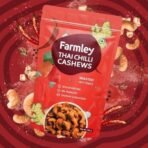 Farmley Roasted Thai Chilli Flavour Cashews 160g I I Rich in Protein, Magnesium, and Phosphorus, No Artificial Colours - Fast UK Delivery - Image 4
