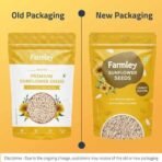 Farmley Sunflower Seeds 200 gram I Sunflower Seeds for Eating | Diet Food | Healthy Snack | Raw seeds | Weight management | Source of Antioxidants Pack of 1 - Fast UK Delivery - Image 4