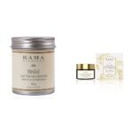 Kama Ayurveda Mridul Soap-Free Face Cleanser, 40g,KAMA AYURVEDA ELADI HYDRATING FACE CREAM 8GM - Fast UK Delivery