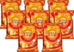 Lay's Potato Chips Hot 'N' Sweet Chilli 30G ( PACK OF 8 ) - Fast UK Delivery - Image 2