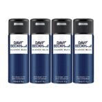 David Beckham Classic Blue Deodorant Spray 150ml (Pack of 4) - Fast UK Delivery - Image 2