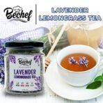 Bechef Flower Tea - Lavender Lemon Grass Tea - 25 gm || Allergen Free || Blend of Lavender Flower with Lemon Grass || Detox, Weight Loss, Depression, Digestion - Fast UK Delivery - Image 4