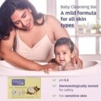 EQUALSTWO Baby Care Combo of Cleansing Bar (75 g x 2) + Baby Moisturizer (200ml) + Diaper Rash Oinment (50gm), All Skin Types, Hypoallergenic & Dermatologically Tested, Pack 3 - Fast UK Delivery - Image 5