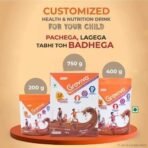 Groviva Wholesome Child Nutrition Powder For Growth & Development-400G Bib (Chocolate) - Fast UK Delivery - Image 7